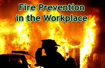 Safety and fire prevention – Fire safety in the workplace